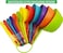 LAVISH 12-Piece Colorful Measuring Cups &amp; Spoons Set   Stackable &amp; Space-Saving   Easy Storage   Random Colors   Perfect for Baking &amp; Cooking