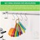 LAVISH 12-Piece Colorful Measuring Cups &amp; Spoons Set   Stackable &amp; Space-Saving   Easy Storage   Random Colors   Perfect for Baking &amp; Cooking