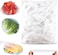 LAVISH 200 Pcs Elastic Food Cover Bags   Transparent Stretch Wrap Lids   Reusable Food Storage Covers for Bowls, Plates &amp; Containers   Kitchen Fresh Saver