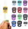 LAVISH Digital Tasbeeh Finger Counter 12 Pack &ndash; 5-Digit LCD Display Mechanical Hand Tally Clicker for Prayer, Zikr &amp; Counting Tasks &ndash; Mini Tracker