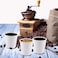 LAVISH 4oz Disposable Coffee White Cups  25 Pcs Paper Espresso To Go Cups   Leak-Proof, Insulated, Eco-Friendly for Hot/Cold Drinks, Travel, Office, Parties