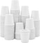 LAVISH 4oz Disposable Coffee White Cups  25 Pcs Paper Espresso To Go Cups   Leak-Proof, Insulated, Eco-Friendly for Hot/Cold Drinks, Travel, Office, Parties