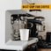 LAVISH 4oz Disposable Coffee Cups with White Lids   25 Pcs Paper Espresso To Go Cups   Leak-Proof, Insulated, Eco-Friendly for Hot/Cold Drinks, Travel, Office, Parties