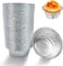 LAVISH Disposable Aluminium Foil Bowls, Baking Moulds Made of Aluminium, 8x8x4CM for Airlines, Hotels, Restaurants
