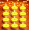 LAVISH 50 Pcs Yellow Tea Light Candles Unscented &ndash; Long Burning, Dripless &amp; Smokeless &ndash; Ideal for Weddings, Ceremonies, Church, and Peaceful D&eacute;cor