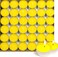 LAVISH 50 Pcs Yellow Tea Light Candles Unscented &ndash; Long Burning, Dripless &amp; Smokeless &ndash; Ideal for Weddings, Ceremonies, Church, and Peaceful D&eacute;cor