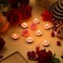 LAVISH 50 Pcs Pink Tea Light Candles Unscented &ndash; Long Burning, Dripless &amp; Smokeless &ndash; Ideal for Weddings, Ceremonies, Church, and Peaceful D&eacute;cor