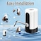 LAVISH Rechargeable Portable USB Charging Water Dispenser Pump, 3-5 Gallon Bottle/Jug, Automatic Drinking Water Bottle Switch, Long Lasting Battery, Home, Camping, Travel, Office Use
