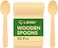 LAVISH Wooden Spoons [50 Pcs-16cm] &ndash; Disposable Birchwood Utensils   Eco-Friendly, Biodegradable, Compostable &amp; Plastic-Free for Party &amp; Travel