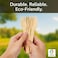 LAVISH Wooden Fork [50 Pcs-16cm] &ndash; Disposable Birchwood Utensils   Eco-Friendly, Biodegradable, Compostable &amp; Plastic-Free for Party &amp; Travel