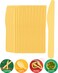 LAVISH Wooden Knife [50 Pcs-16cm] &ndash; Disposable Birchwood Utensils   Eco-Friendly, Biodegradable, Compostable &amp; Plastic-Free for Party &amp; Travel