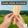 LAVISH Wooden Knife [50 Pcs-16cm] &ndash; Disposable Birchwood Utensils   Eco-Friendly, Biodegradable, Compostable &amp; Plastic-Free for Party &amp; Travel
