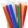 LAVISH Jumbo Smoothie Straws 25-Pack   12mm Wide, 21cm Long   Multicolor Boba Straws   Individually Wrapped   BPA-Free, Food-Grade   For Milkshakes, Smoothies, Juice, Bubble Tea