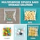 LAVISH Clear Ziplock Bags 15x20CM - 25 Pack   Resealable Plastic Storage Pouches   Food-Grade, Leakproof &amp; Reusable   For Food, Jewelry, Travel, Packing, Storage &amp; Organization