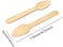LAVISH 50 Pcs Small Wooden Spoons 4.5 Inch &ndash; Natural Biodegradable Dessert Spoons for Ice Cream, Snacks, Weddings, Buffet, Kids Parties &amp; More &ndash; Plastic-Free Cutlery Set