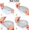 LAVISH Silicone Stretch Lids 6 Pack Transparent Airtight Reusable Food Covers for Bowls, Fruits &amp; Containers Leakproof Kitchen Storage