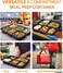 LAVISH Microwave Disposable Rectangular Food Containers with Lids   6 Compartment-24 Pack   Meal Prep Containers, Plastic Lunch &amp; Takeaway Boxes for Kitchen Food Storage