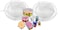 LAVISH Reusable Silicone Stretch Covers 12 Pack Transparent Airtight Food Wrap Lids for Bowls, Cups, Fruits &amp; Vegetables Kitchen Use