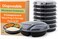 LAVISH Microwave Disposable Round Food Containers with Lids   3 Compartment-24 Pack   Meal Prep Containers, Plastic Lunch &amp; Takeaway Boxes for Kitchen Food Storage