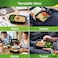 LAVISH Microwave Disposable Rectangular Food Containers with Lids   8Oz -24 Pack   Meal Prep Containers for Kitchen Food Storage, Plastic Lunch &amp; Takeaway Boxes
