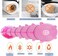 LAVISH Silicone Stretch Covers 6 Pack Pink Reusable Airtight Lids for Bowls, Containers, Fruits &amp; Vegetables Kitchen Storage