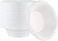 LAVISH Disposable White Plastic Serving Bowls 8Oz &ndash; 25 Pack   Heavy-Duty, Leak-Resistant, BPA-Free for Dessert, Soup &amp; Party Use