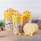 LAVISH Disposable Popcorn Cups 32 Oz (25 Pack) &ndash; Leak-Resistant Paper Buckets, Stackable Snack Containers for Movie Nights, Parties, Birthdays &amp; Events