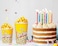 LAVISH Disposable Popcorn Cups 32 Oz (25 Pack) &ndash; Leak-Resistant Paper Buckets, Stackable Snack Containers for Movie Nights, Parties, Birthdays &amp; Events