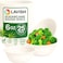 LAVISH Eco-Friendly Bagasse Paper Bowls 6Oz [25-Pack] &ndash; Compostable, Biodegradable, Heavy-Duty Bowls for Hot &amp; Cold Foods, Soup, Salad, Dessert