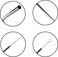 LAVISH Reusable Stainless Steel Drinking Straws Set, 6 Bent Metal Straws with Cleaning Brush, 304 Food Grade Steel, Durable Beverage Straws for Juice, Smoothies, Iced Drinks and Tumblers