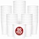 Lavish Heavy Duty White Paper Cups, 2.5Oz, Pack of 50, Disposable Coffee, Tea &amp; Qahwa Cups, Leak-Resistant Beverage Cups for Hot &amp; Cold Drinks, Ideal for Home, Office, Parties, Catering &amp; Takeaway