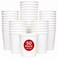 Lavish Heavy Duty White Paper Cups, 6.5Oz, Pack of 50, Disposable Coffee, Tea Cups, Leak-Resistant Beverage Cups for Hot &amp; Cold Drinks, Ideal for Home, Office, Parties, Catering &amp; Takeaway