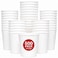 Lavish Heavy Duty White Paper Cups, 6.5Oz, Pack of 500, Disposable Coffee, Tea Cups, Leak-Resistant Beverage Cups for Hot &amp; Cold Drinks, Ideal for Home, Office, Parties, Catering &amp; Takeaway