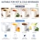 Lavish Heavy Duty White Paper Cups, 12Oz, Pack of 1000, Disposable Coffee, Tea Cups, Leak-Resistant Beverage Cups for Hot &amp; Cold Drinks, Ideal for Home, Office, Parties, Catering &amp; Takeaway