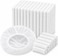 LAVISH Bouffant Caps 100-Pack White Hair Nets Non-Woven Lightweight Hair Covers for Food Service, Kitchen, Catering, Salon and Medical Use