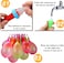 LAVISH Rapid-Fill Self-Sealing Water Balloons, 111 Pieces, Multicolor, Easy Fill for Outdoor Games, Parties and Summer Activities