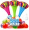 LAVISH Rapid-Fill Self-Sealing Water Balloons, 1 x 555 Pieces, Multicolor, Easy Fill for Outdoor Games, Parties and Summer Activities (111 Pcs/Bag x 1 Bags per Pack)