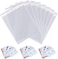 LAVISH Resealable Self-Sealing Cellophane 100 Pcs Bags 9 x 13 Inch, Transparent  Plastic Bags For Bakery Candle Soap Cookie
