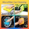 LAVISH Microfiber Cleaning Cloths 40x40cm   10-PACK   Super Absorbent &amp; Reusable   Lint-Free &amp; Streak-Free   Multi-Purpose for Kitchen, Car, Dishes, Dusting, Polishing &amp; More