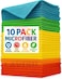 LAVISH Microfiber Cleaning Cloths 40x40cm   10-PACK   Super Absorbent &amp; Reusable   Lint-Free &amp; Streak-Free   Multi-Purpose for Kitchen, Car, Dishes, Dusting, Polishing &amp; More