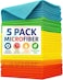 LAVISH Microfiber Cleaning Cloths 30x30cm   5-PACK   Super Absorbent &amp; Reusable   Lint-Free &amp; Streak-Free   Multi-Purpose for Kitchen, Car, Dishes, Dusting, Polishing &amp; More
