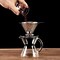 LAVISH  Paperless Pour Over Coffee Maker, 188 (304) Stainless Steel Reusable Drip Cone Coffee Filter, Single Cup Coffee Brewer