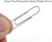 LAVISH Heavy Duty 100-PACK , Paperclips Rust Proof Reusable Metal Bright Silver for Home Office School