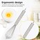 LAVISH Heavy-Duty Stainless Steel 12-Inch Whisker - Professional Handheld Tool for Blending &amp; Stirring