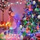 LAVISH Multicolor String Lights 10M 100 LED, Battery Operated [Not Included] Waterproof Xmas Curtain Lights for Christmas Tree, Bedroom, Party &amp; Holiday Decorations  Warm White