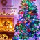 LAVISH Multicolor String Lights 10M 100 LED, Battery Operated [Not Included] Waterproof Xmas Curtain Lights for Christmas Tree, Bedroom, Party &amp; Holiday Decorations  Warm White