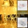 LAVISH 20Ft Fairy String Lights Battery Operated, Waterproof Twinkle Christmas Tree Lights for Christmas Indoor Outdoor Garden Wedding Home Decoration Warm White