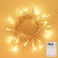 LAVISH 20Ft Fairy String Lights Battery Operated, Waterproof Twinkle Christmas Tree Lights for Christmas Indoor Outdoor Garden Wedding Home Decoration Warm White