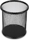 LAVISH Round Pen Holder   1 Pack Black Mesh Pencil Cups for Desk Organizer   Office, Home &amp; School Use &ndash; Durable Metal