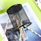 LAVISH 4-Pack Round Pen Cup   Black Mesh Pencil Holders for Office Desk, Home &amp; School   Durable Organizer